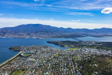 Aerial Image of BELLERIVE HOBART TASMANIA