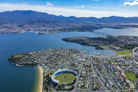 Aerial Image of BELLERIVE HOBART TASMANIA