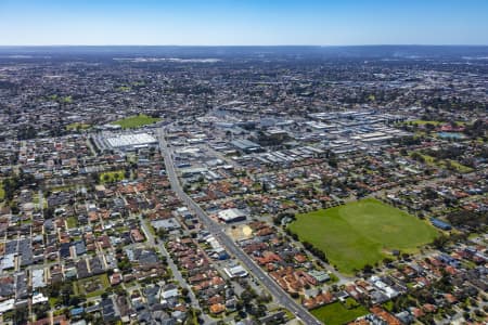 Aerial Image of MORLEY SHOPPING CENTRE