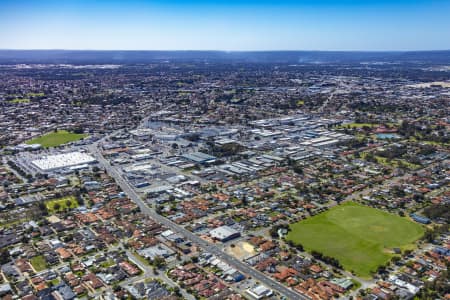 Aerial Image of MORLEY SHOPPING CENTRE