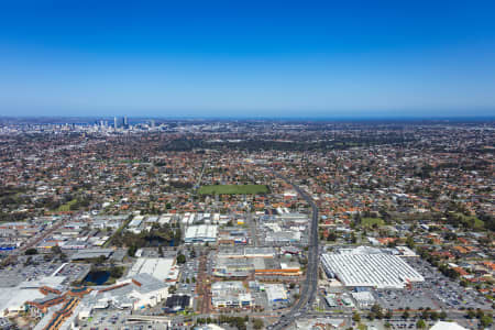 Aerial Image of MORLEY SHOPPING CENTRE