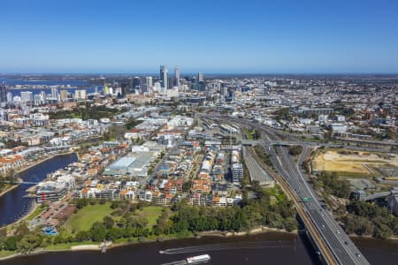 Aerial Image of EAST PERTH