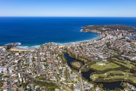 Aerial Image of QUEENSCLIFF