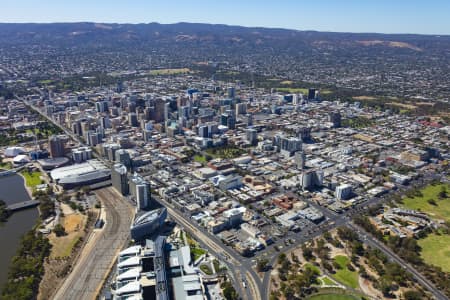 Aerial Image of ADELAIDE CBD