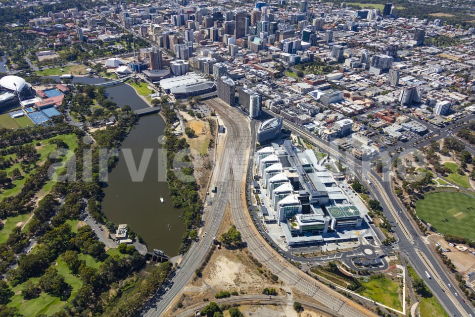 Aerial Image of Royal Adelaide Hospital
