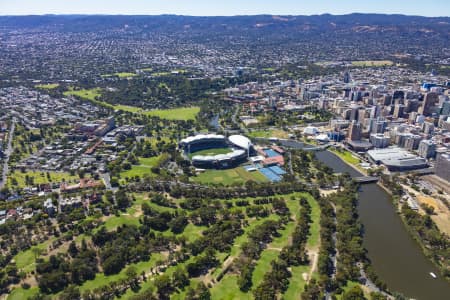 Aerial Image of ADELIADE OVAL