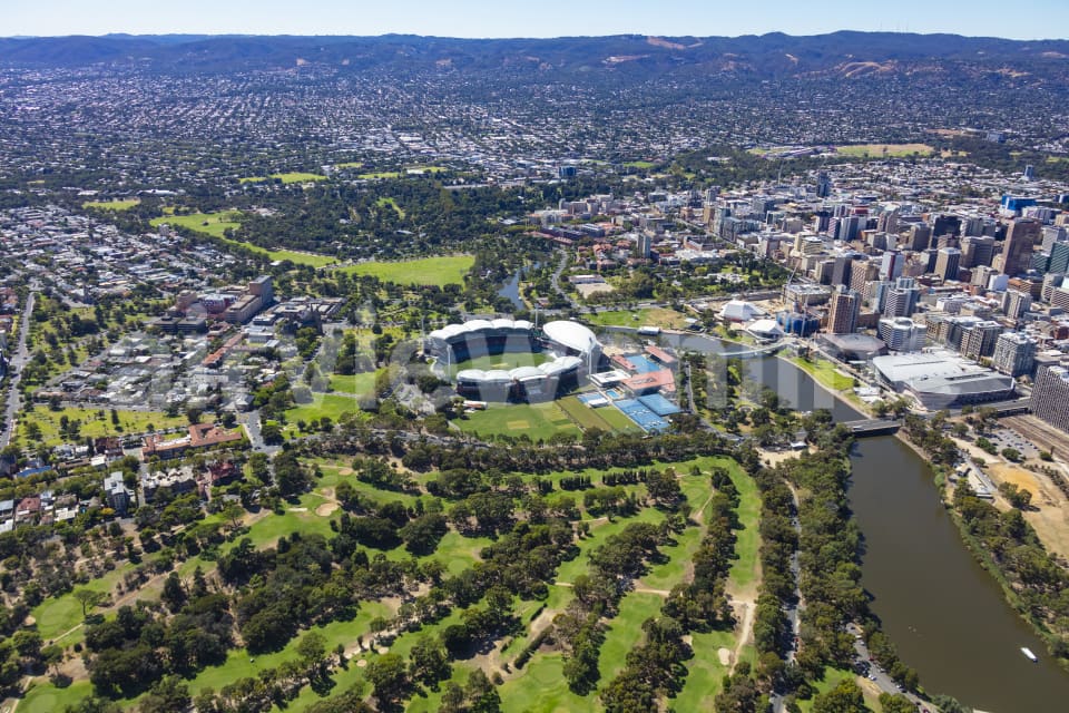 Aerial Image of Adeliade Oval