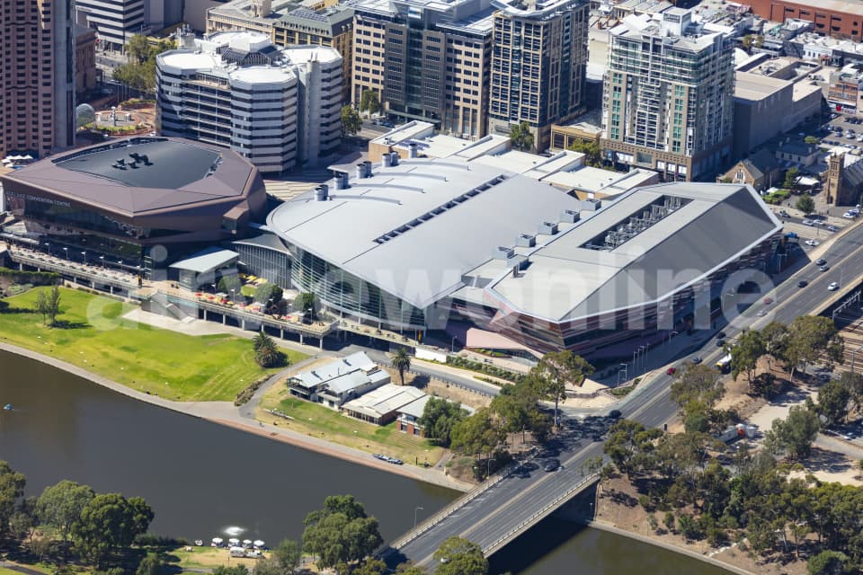 Aerial Image of Adelaide Convention Centre