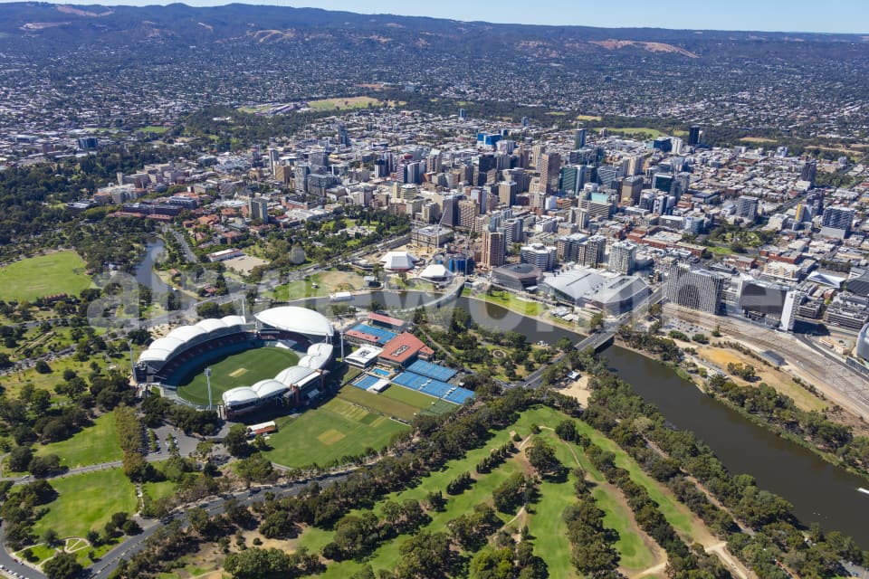 Aerial Image of Adelaide Festival Centre