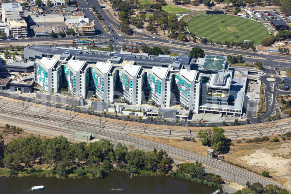 Aerial Image of Royal Adelaide Hospital And SAHMRI