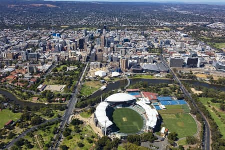 Aerial Image of ADELAIDE CBD