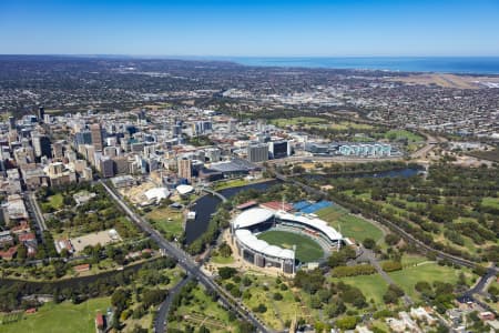 Aerial Image of ADELAIDE OVAL
