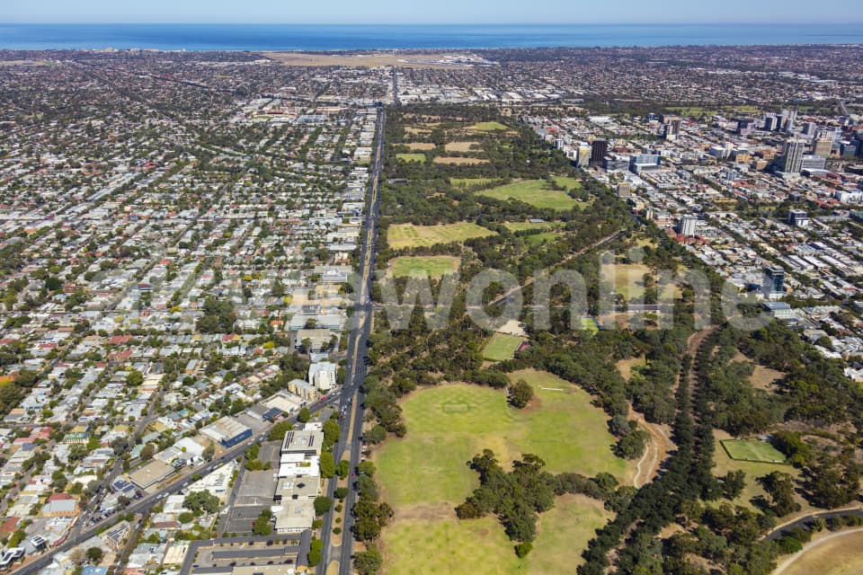 Aerial Image of Adelaide Park Lands