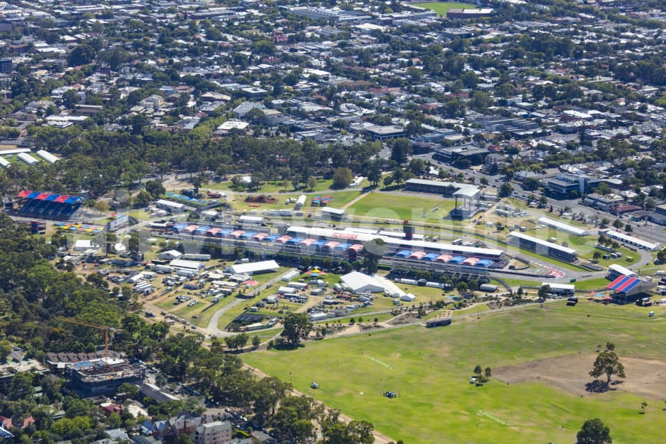 Aerial Image of Adelaide Street Circuit