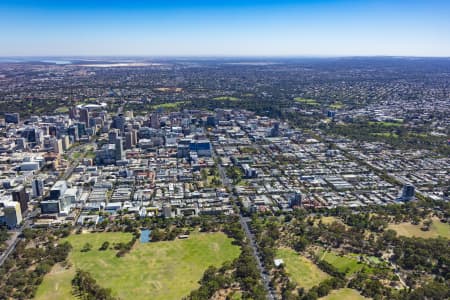 Aerial Image of ADELAIDE CBD