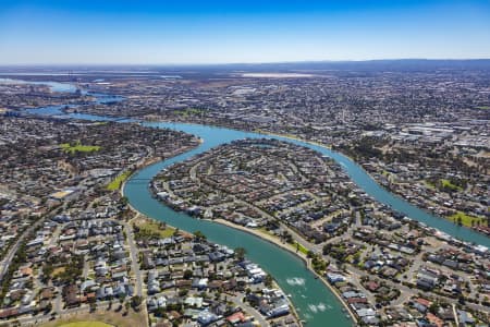 Aerial Image of WEST LAKES , WEST LAKES SHORE AND TENNYSON