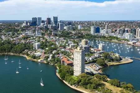 Aerial Image of MCMAHONS POINT