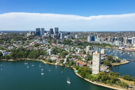 Aerial Image of MCMAHONS POINT