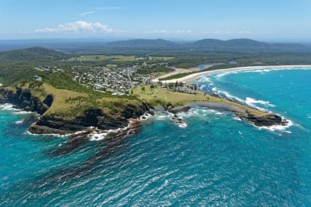 Aerial Image of CRESCENT HEAD NSW