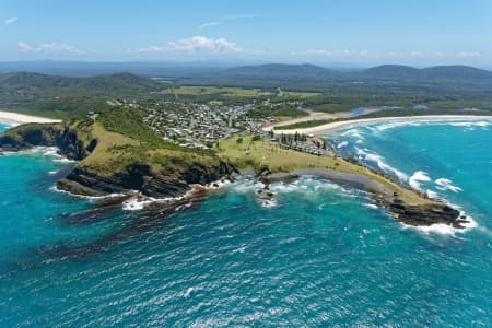 Aerial Image of AERIAL VIEW OF CRESCENT HEAD