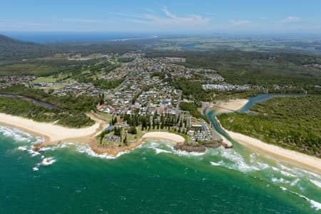 Aerial Image of AERIAL VIEW OF SOUTH WEST ROCKS