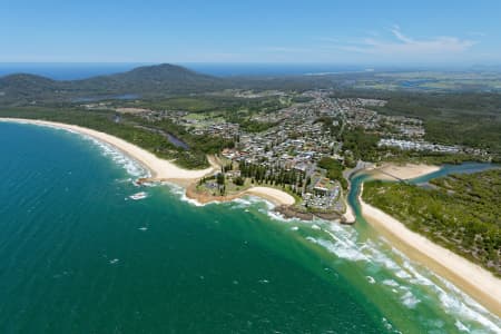 Aerial Image of AERIAL VIEW OF SOUTH WEST ROCKS