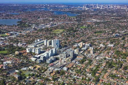 Aerial Image of BURWOOD CBD