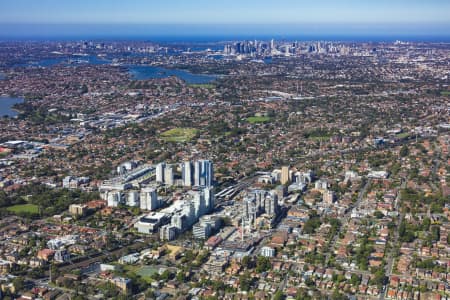 Aerial Image of BURWOOD CBD