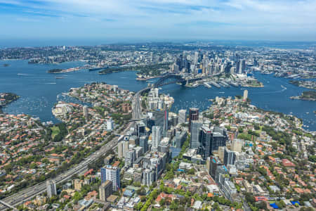 Aerial Image of NORTH SYDNEY