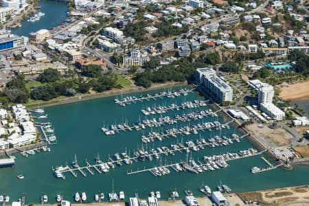 Aerial Image of BREAKWATER MARINA AND FERRY TOWNSVILLE
