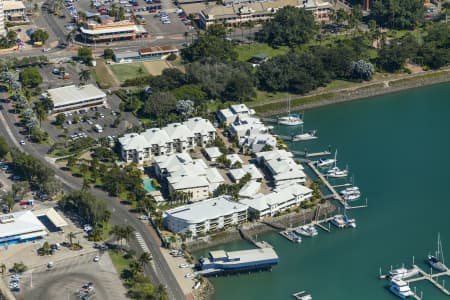 Aerial Image of BREAKWATER MARINA AND FERRY TOWNSVILLE