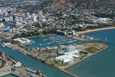 Aerial Image of BREAKWATER MARINA AND FERRY TOWNSVILLE