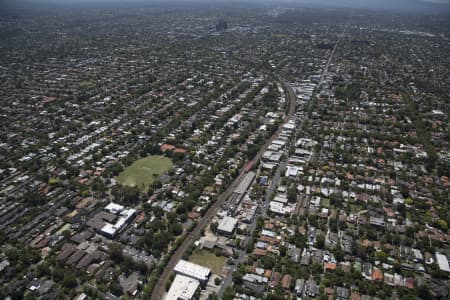 Aerial Image of STANLEY TERRACE, SURREY HILLS