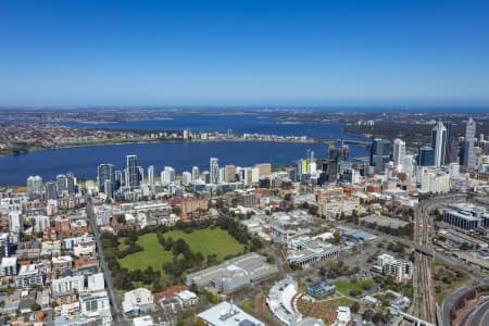 Aerial Image of EAST PERTH