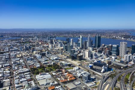 Aerial Image of NORTHBRIDGE, PERTH WA