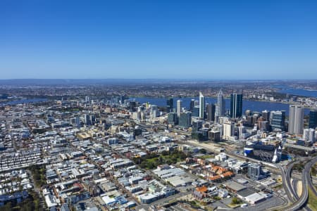 Aerial Image of NORTHBRIDGE, PERTH WA