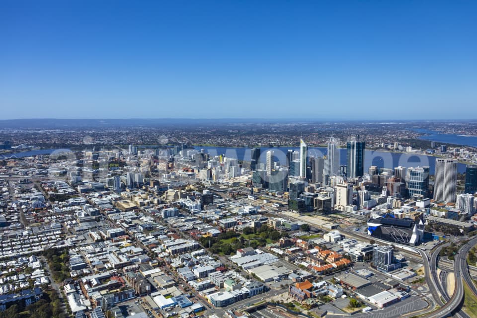 Aerial Image of Northbridge, Perth WA