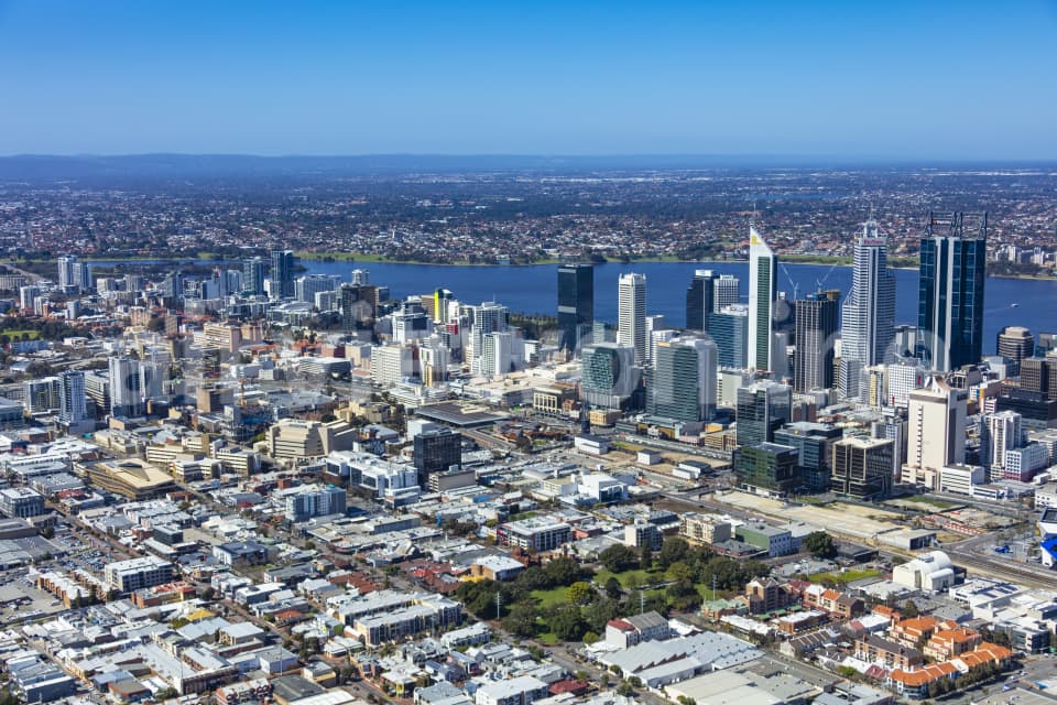 Aerial Image of Northbridge, Perth WA