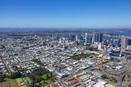Aerial Image of NORTHBRIDGE, PERTH WA