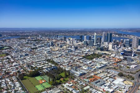 Aerial Image of NORTHBRIDGE, PERTH WA