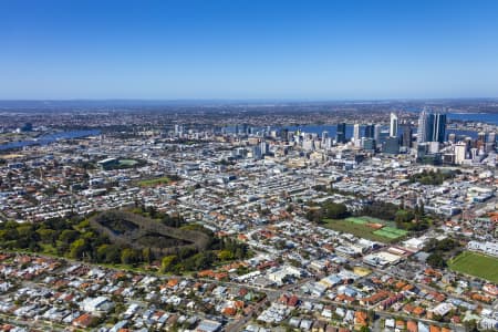 Aerial Image of NORTH PERTH