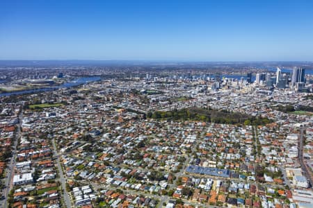 Aerial Image of NORTH PERTH