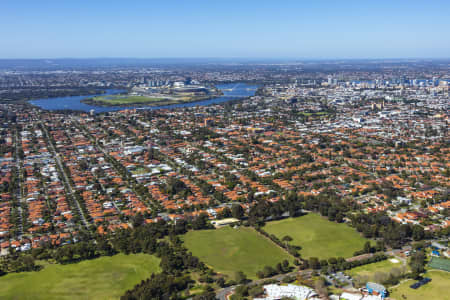 Aerial Image of MOUNT LAWLEY, PERTH WA