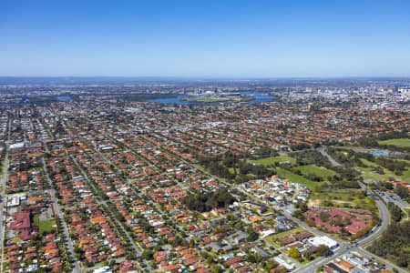 Aerial Image of INGLEWOOD, PERTH WA