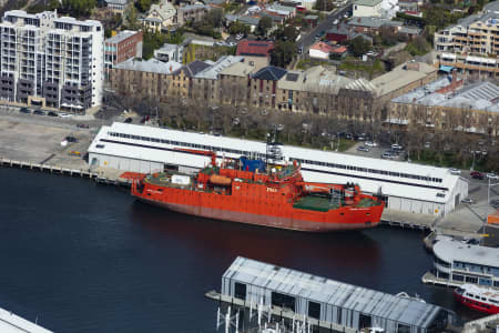 Aerial Image of HOBART CBD