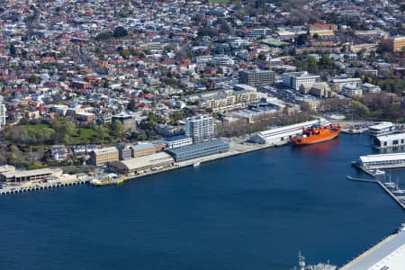 Aerial Image of HOBART CBD