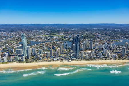 Aerial Image of SURFERS PARADISE, GOLD COAST SERIES