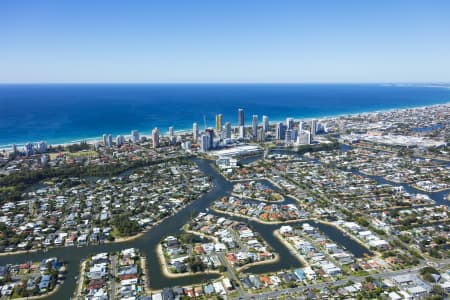 Aerial Image of BROADBEACH WATERS