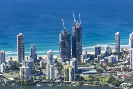 Aerial Image of BROADBEACH WATERS