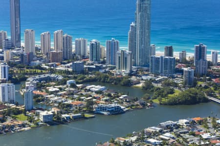 Aerial Image of SURFERS PARADISE